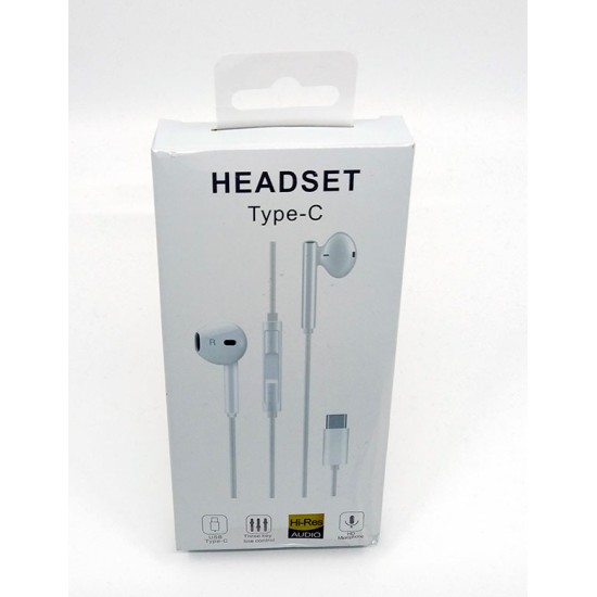 HUAWEI USB TYPE-C STEREO AURICULAR HEADSET CM33 WHITE